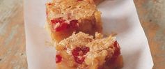 Coconut Cherry Bars