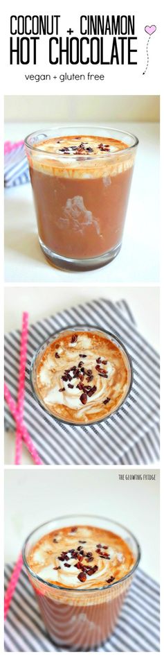 Coconut + Cinnamon Hot Chocolate