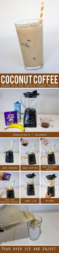 Coconut Coffee Frappé Protein Shake