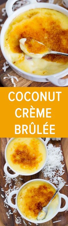 Coconut Crème Brûlée