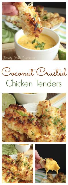 Coconut Crusted Chicken Tenders