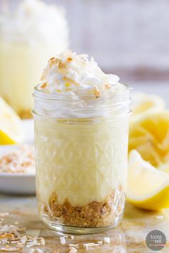 Coconut Lemon Pudding Parfaits