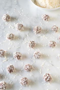 Coconut Nutella Balls