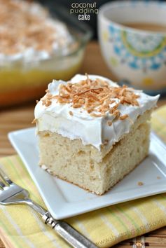 Coconut Pudding Cake