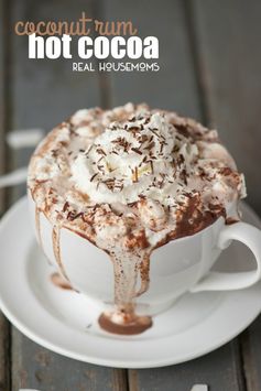 Coconut Rum Hot Cocoa