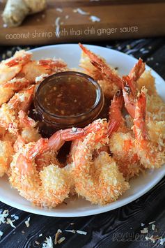 Coconut Shrimp with Thai Chili Ginger Sauce