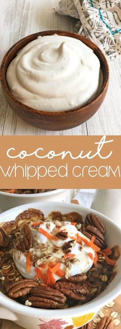 Coconut Whipped Cream