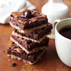 Coffee and Cookie Brownies