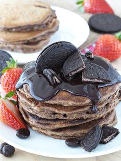 Coffee Cookies 'n' Cream Pancakes