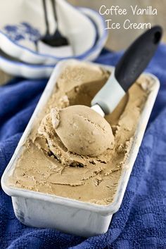 Coffee Vanilla Ice Cream