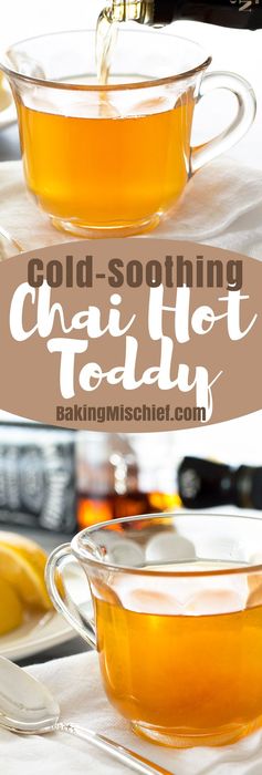 Cold-Soothing Chai Hot Toddy