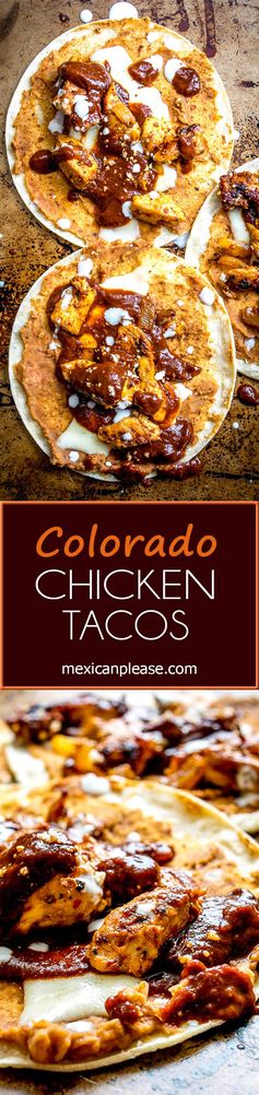 Colorado Chicken Tacos