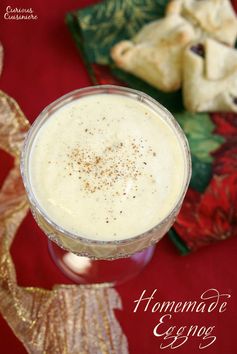 Cooked Eggnog (With or Without Alcohol