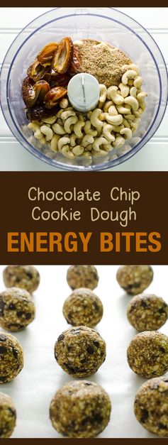 Cookie Dough Energy Bites