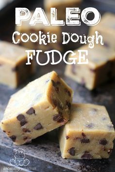 Cookie Dough Fudge (Gluten-Free, Paleo