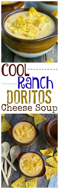 Cool Ranch Doritos Cheese Soup