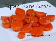 Copper Penny Carrots