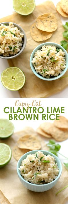 Copy Cat: Cilantro Lime Brown Rice