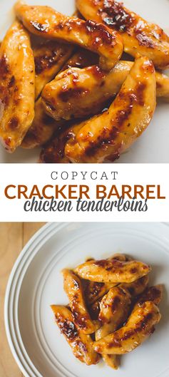 Copycat Cracker Barrel Grilled Chicken Tenderloins