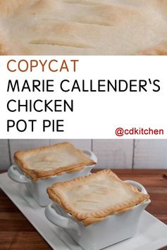 Copycat Marie Callender's Chicken Pot Pie