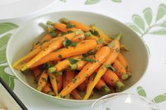 Coriander and cumin spiced baby carrots