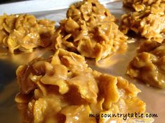 Corn Flake Peanut Butter Chews