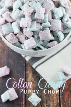 Cotton Candy Puppy Chow