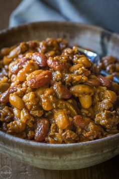 Cowboy baked beans