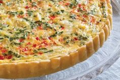 Crab and Gruyère Quiche