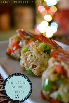 Crab Cake Stuffed Shrimp