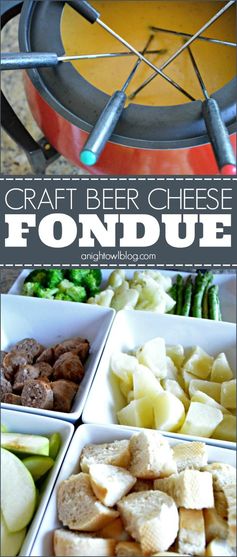 Craft Beer Cheese Fondue