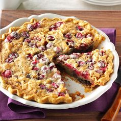 Cranberry & Walnut Pie