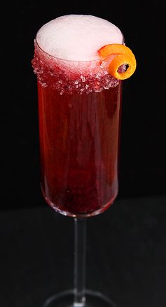 Cranberry Champagne Cocktail