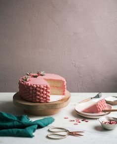 Cranberry Chestnut Cake