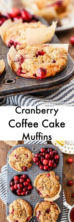 Cranberry Coffee Cake Muffins