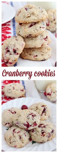 Cranberry cookies