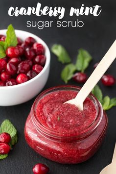 Cranberry Mint Sugar Scrub