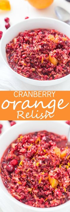 Cranberry Orange Relish