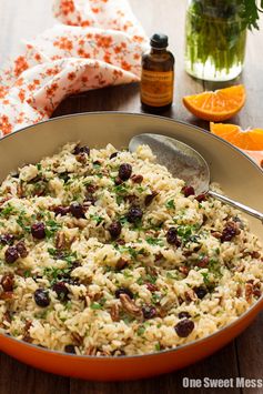 Cranberry-Orange Rice Pilaf