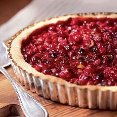 Cranberry-Orange Tart