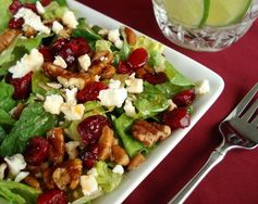 Cranberry Pecan Salad With Feta Cheese