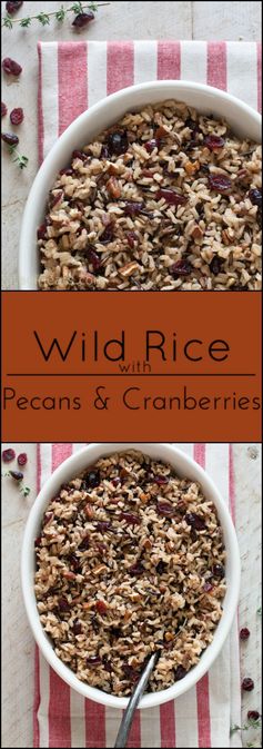 Cranberry Pecan Wild Rice