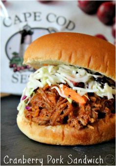 Cranberry Pork Sandwiches