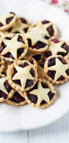 Cranberry-Studded Fruit Mince Pies