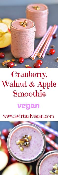 Cranberry, Walnut & Apple Smoothie