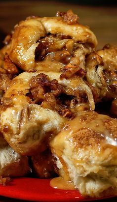 Crazy Caramel Apple Pie Bombs