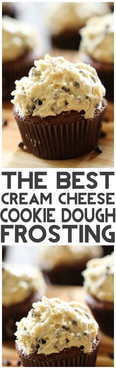 Cream Cheese Cookie Dough Frosting