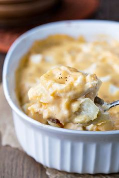 Cream Cheese Scalloped Potatoes