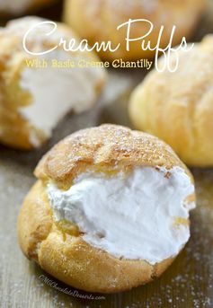 Cream Puffs with Basic Cream Chantilly