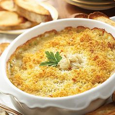 Creamy Artichoke, Crab and Brie Dip